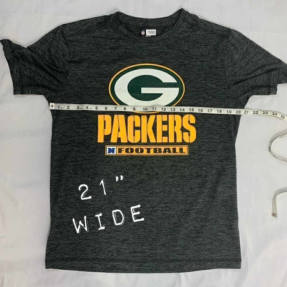 NFL team apparel Packer polyester t-shirt … - Picture 4 of 8